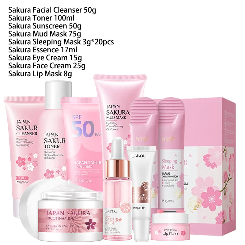 HERWAY Sakura Skincare Set