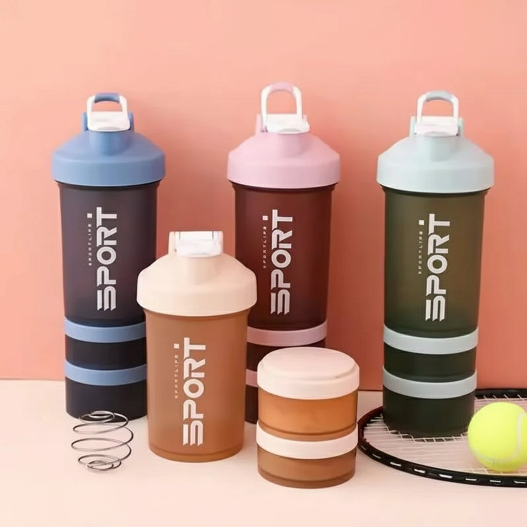 3-Layer Shaker Bottle