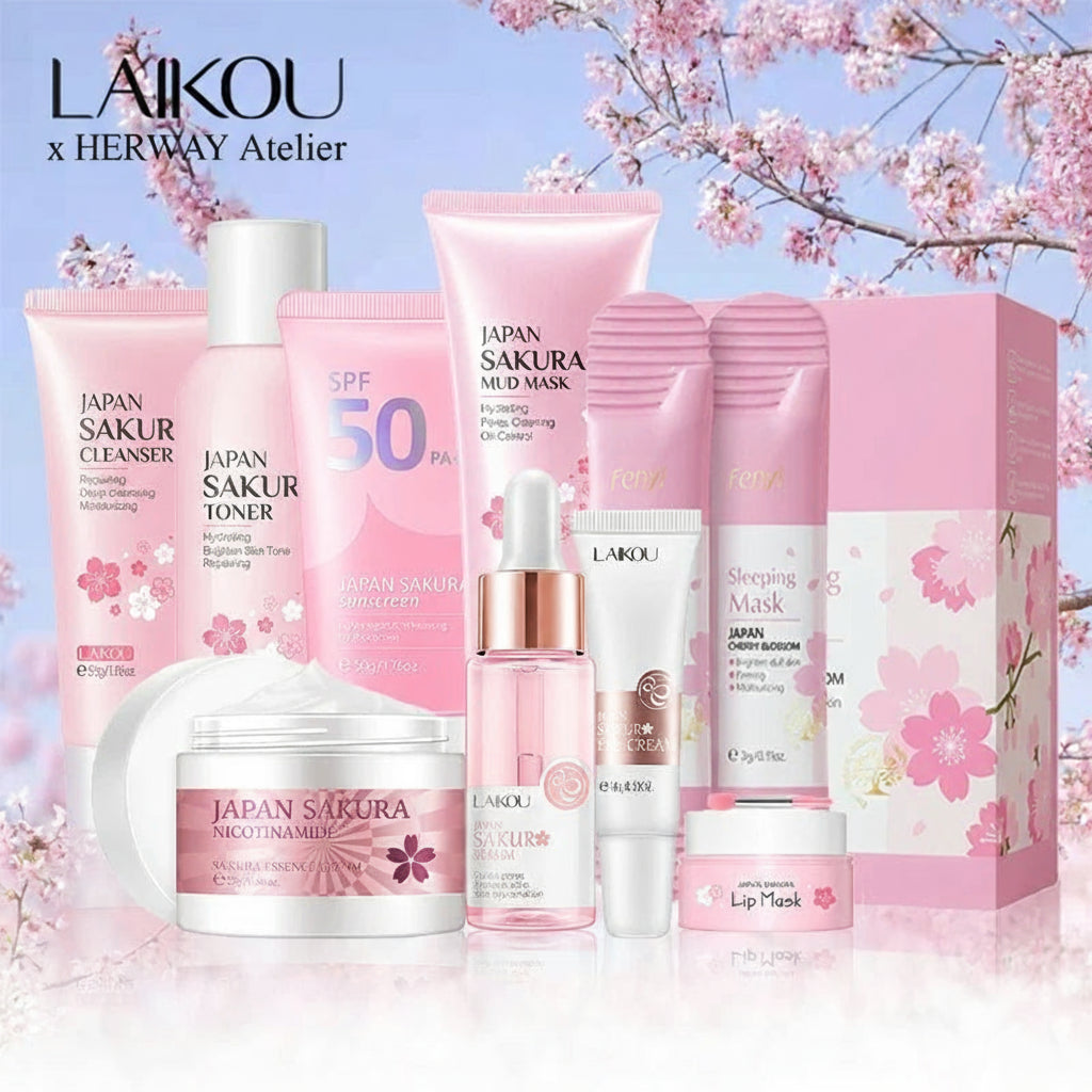 HERWAY Sakura Skincare Set